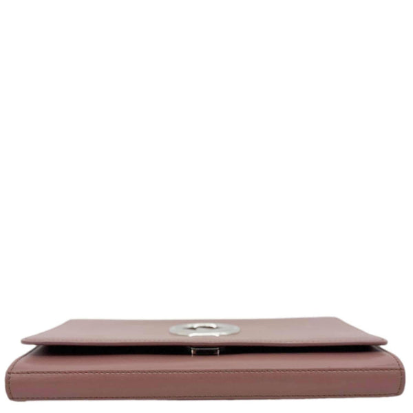 FENDI Vitello Cruise F Leather Wallet on Chain English Rose