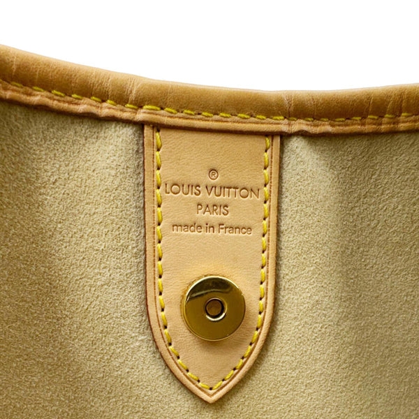 LOUIS VUITTON Galliera GM Monogram Canvas Shoulder Bag Brown