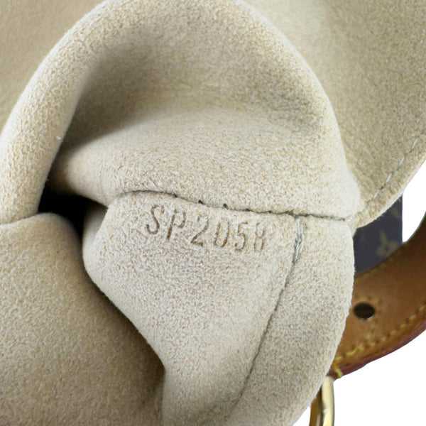 LOUIS VUITTON Galliera GM Monogram Canvas Shoulder Bag Brown