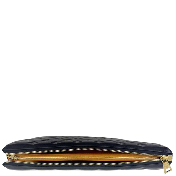 LOUIS VUITTON Coussin MM Monogram Embossed Shoulder Bag Black