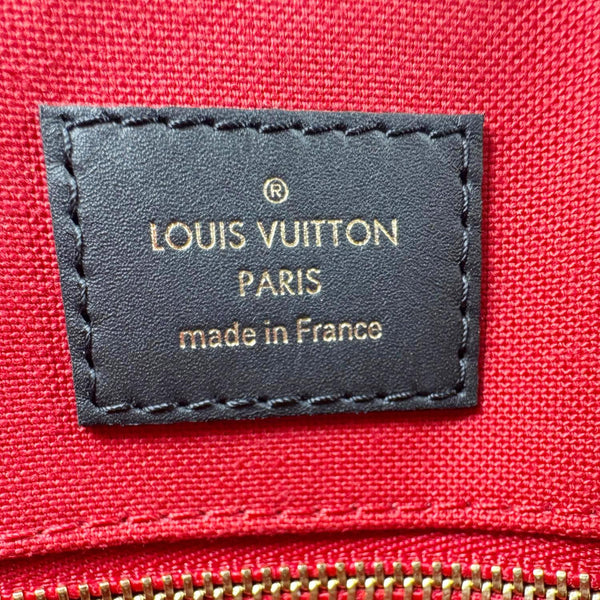 LOUIS VUITTON Onthego GM Giant Monogram Reverse Canvas Tote Bag Brown