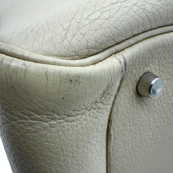 HERMES Lindy 34 Taurillon Clemence Leather Shoulder Bag Beige