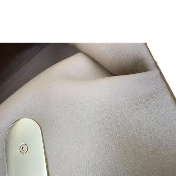 FENDI First Medium Karligraphy-Embroidered Flannel Shoulder Bag Camel