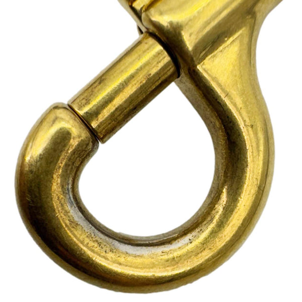 CHRISTIAN DIOR Embroidered Canvas Shoulder Strap Navy Blue