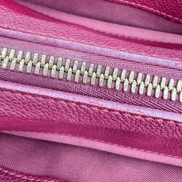 LOUIS VUITTON Vosges MM Empreinte Leather Shoulder Bag Raisin