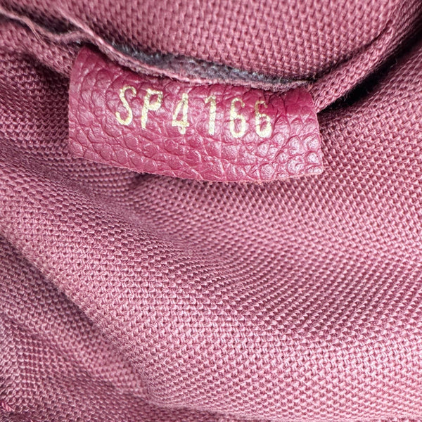 LOUIS VUITTON Vosges MM Empreinte Leather Shoulder Bag Raisin