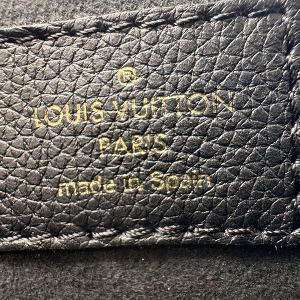 LOUIS VUITTON Vaugirard Monogram Canvas Shoulder Bag Black