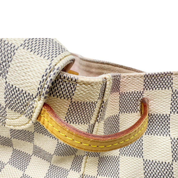 LOUIS VUITTON Sperone Damier Azur Backpack Bag Rose Ballerine