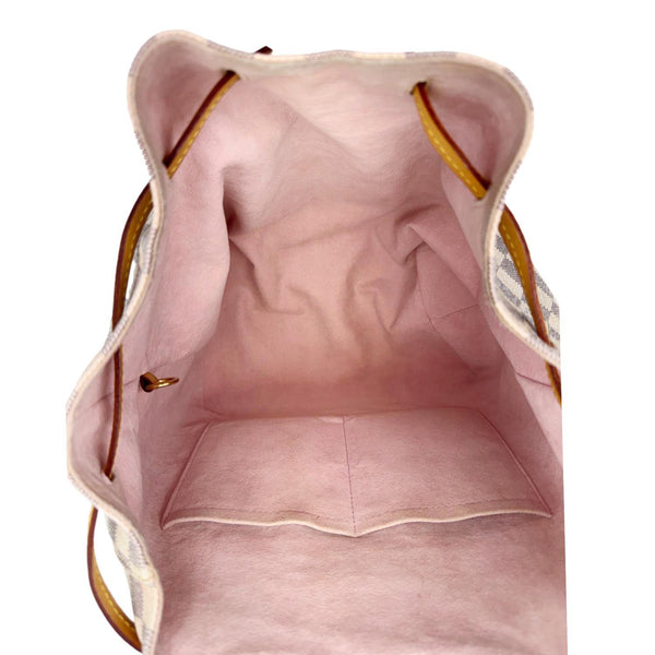 LOUIS VUITTON Sperone Damier Azur Backpack Bag Rose Ballerine