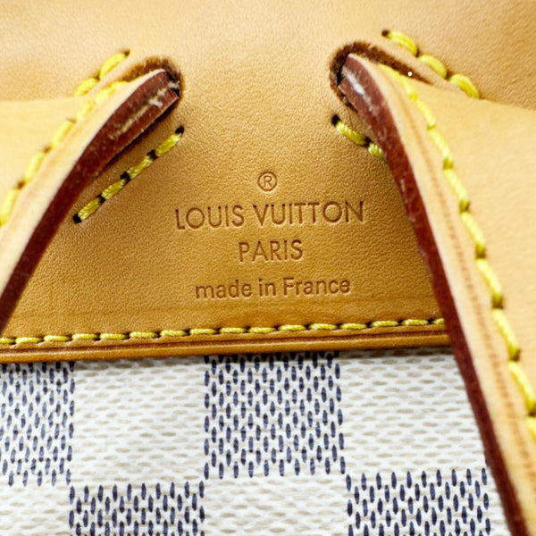 LOUIS VUITTON Sperone Damier Azur Backpack Bag Rose Ballerine