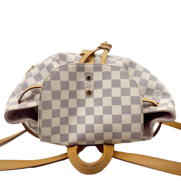LOUIS VUITTON Sperone Damier Azur Backpack Bag Rose Ballerine