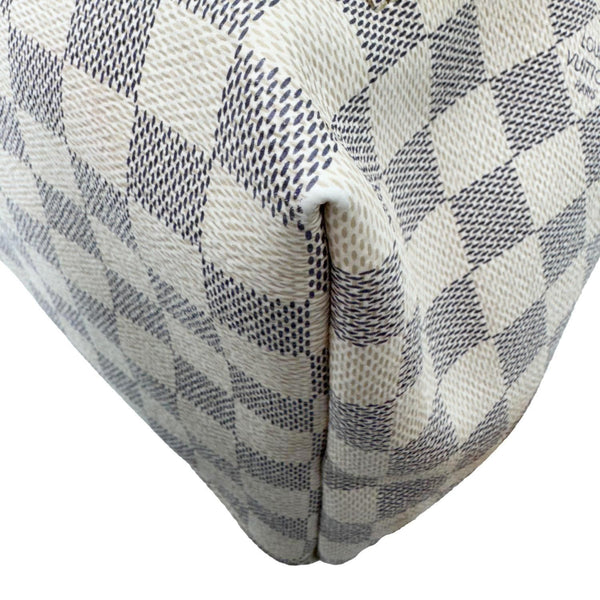 LOUIS VUITTON Sperone Damier Azur Backpack Bag Rose Ballerine