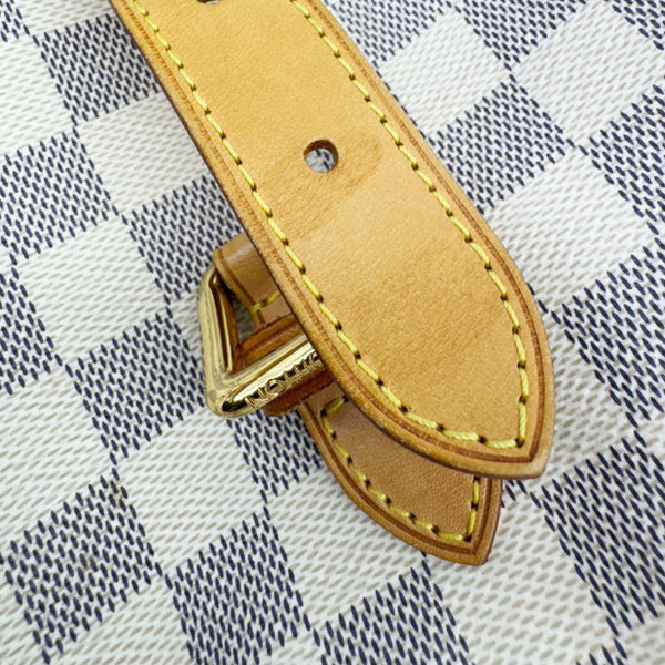 LOUIS VUITTON Sperone Damier Azur Backpack Bag Rose Ballerine