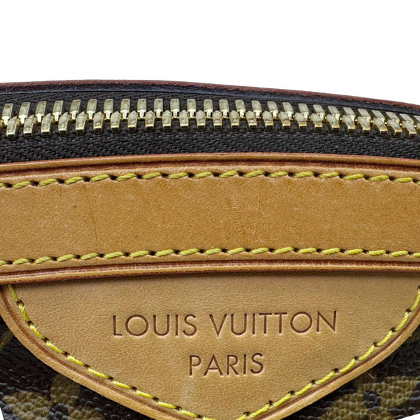 LOUIS VUITTON Tivoli PM Monogram Canvas Satchel Bag Brown