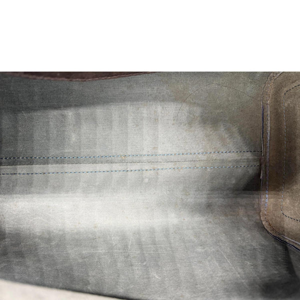 LOUIS VUITTON Speedy 30 Epi Leather Satchel Bag Blue