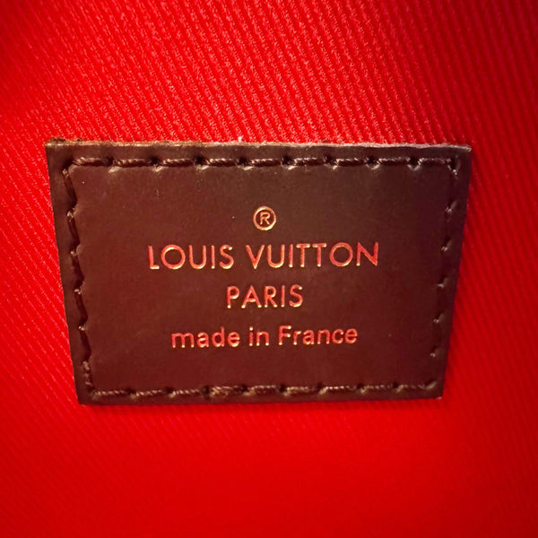 LOUIS VUITTON Croisette Damier Ebene Crossbody Bag Brown