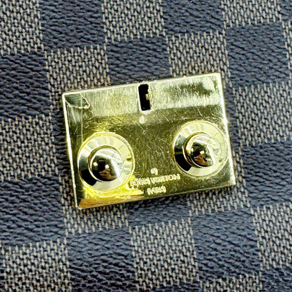 LOUIS VUITTON Croisette Damier Ebene Crossbody Bag Brown