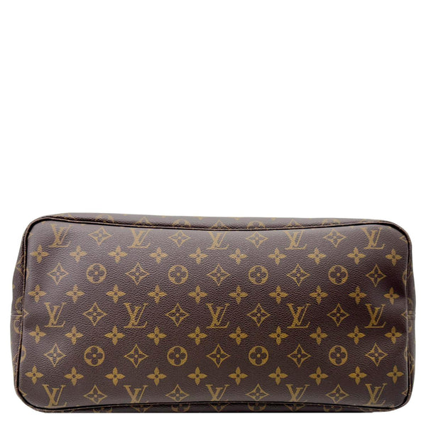 LOUIS VUITTON Neverfull GM Monogram Canvas Tote Bag Brown