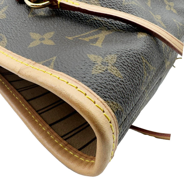 LOUIS VUITTON Neverfull GM Monogram Canvas Tote Bag Brown