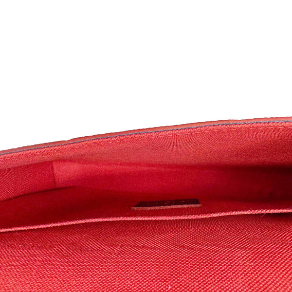 LOUIS VUITTON Felicie Pochette Monogram Empreinte Crossbody Bag Navy Blue