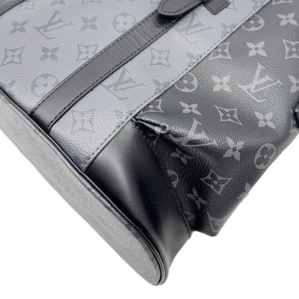 LOUIS VUITTON Christopher MM Reverse Monogram Eclipse Canvas Backpack Black