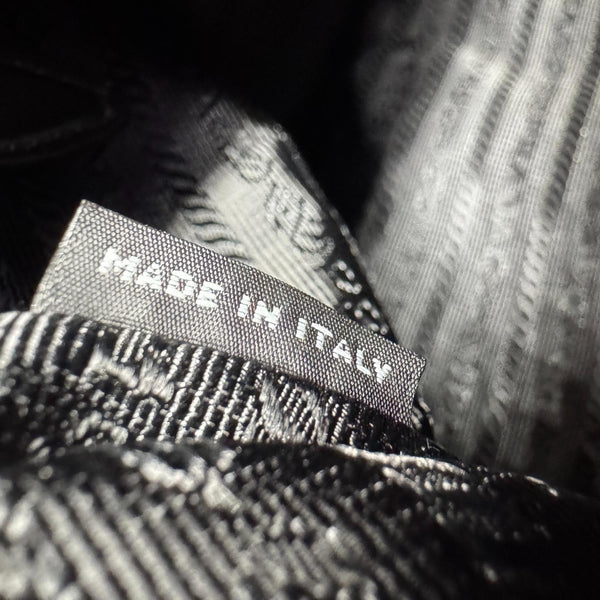 PRADA Baby Re-Nylon Crossbody Bag Black