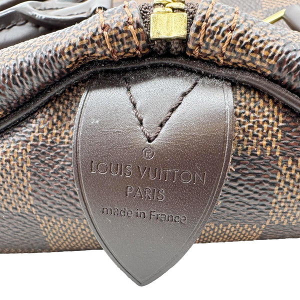 LOUIS VUITTON Speedy 30 Damier Ebene Satchel Bag Brown