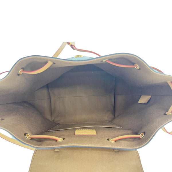 LOUIS VUITTON Montsouris PM Monogram Canvas Backpack Brown