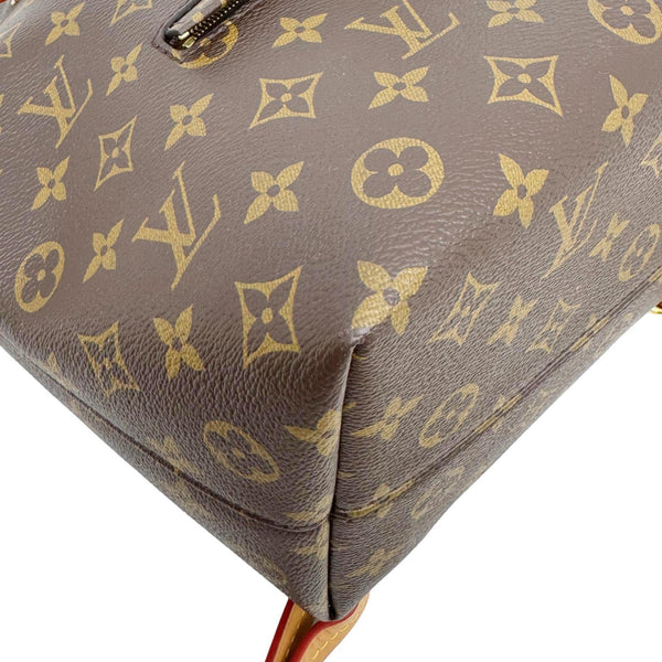 LOUIS VUITTON Montsouris PM Monogram Canvas Backpack Brown