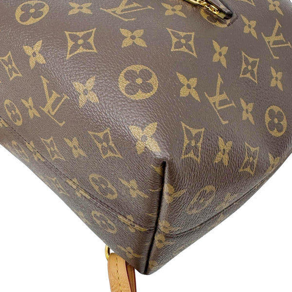 LOUIS VUITTON Montsouris PM Monogram Canvas Backpack Brown