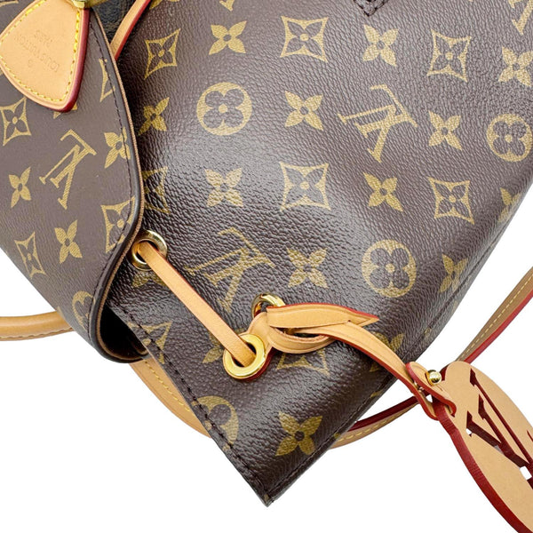 LOUIS VUITTON Montsouris PM Monogram Canvas Backpack Brown
