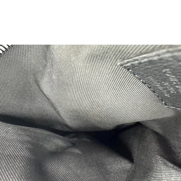 LOUIS VUITTON Duo Slingbag Monogram Shadow Leather Crossbody Bag Black