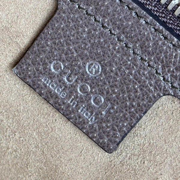 GUCCI Tian Print GG Supreme Canvas Tote Bag Beige 427015