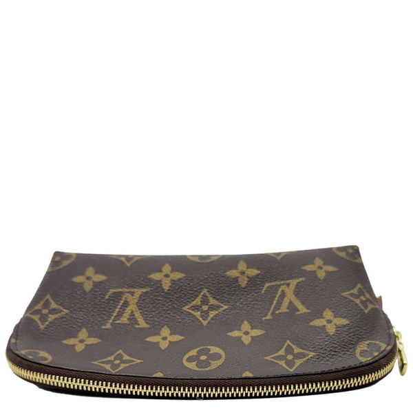 LOUIS VUITTON Monogram Canvas Cosmetic Pouch Brown
