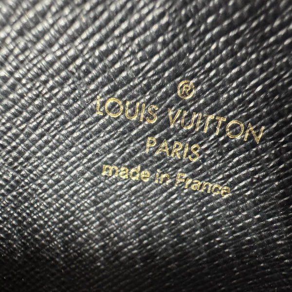 LOUIS VUITTON Monogram Reverse Canvas Trio Pouch Bag Brown