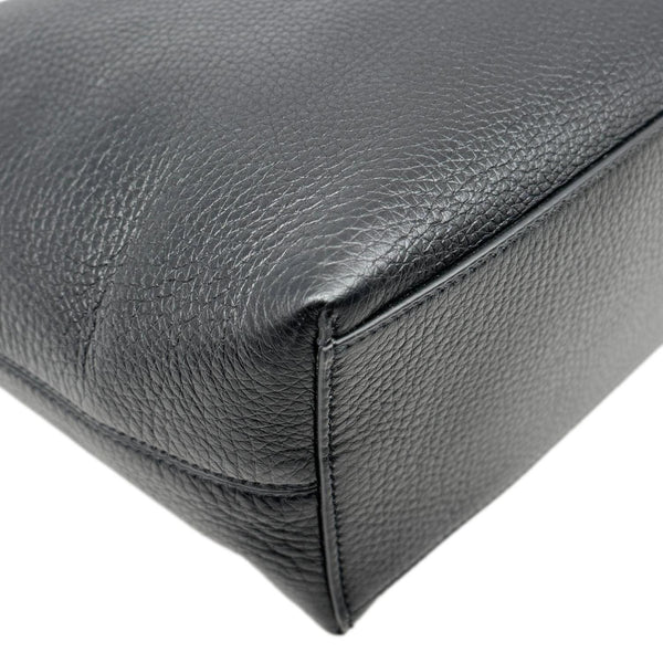 VALENTINO Garavani Rockstud Leather Shopper Tote Bag Black