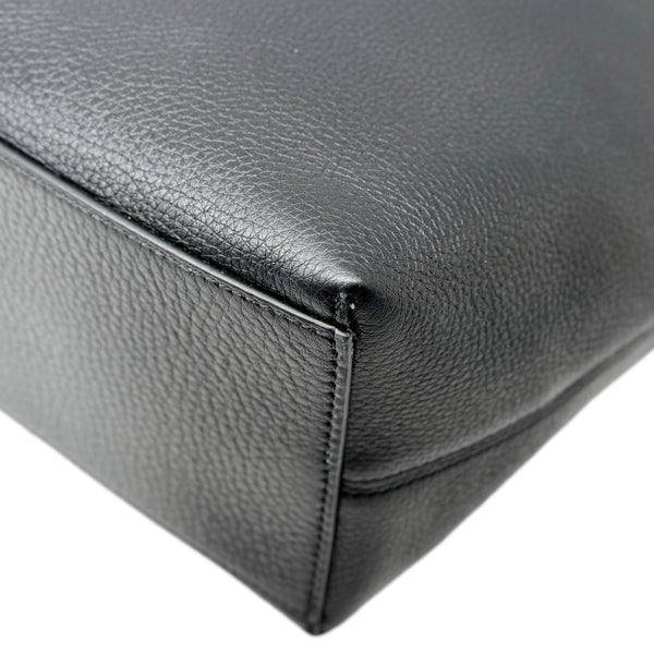 VALENTINO Garavani Rockstud Leather Shopper Tote Bag Black