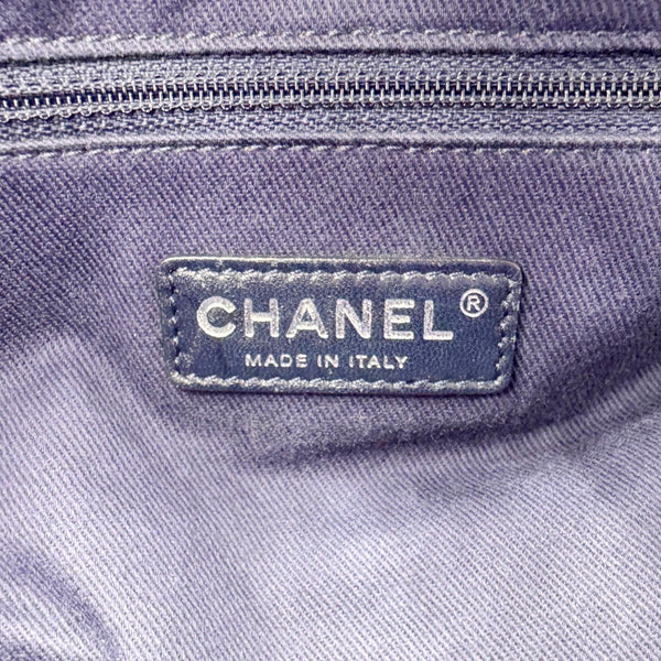 CHANEL Secret Large Aged Calfskin Quilted Leather Tote Bowling Bag Burgundy