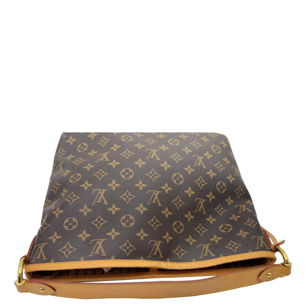 LOUIS VUITTON Delightful MM NM Monogram Canvas Hobo Shoulder Bag Brown