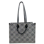 LOUIS VUITTON Onthego GM Since 1854 Jacquard Shoulder Bag Black