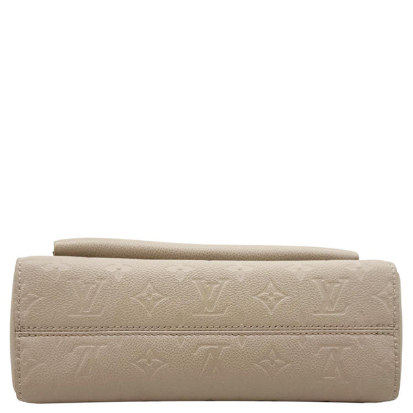 LOUIS VUITTON Vavin PM Monogram Empreinte Leather Shoulder Bag Beige