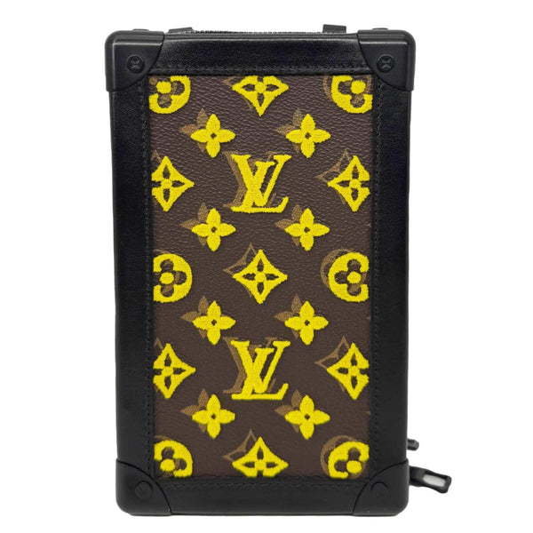 LOUIS VUITTON Vertical Soft Trunk Monogram Tuffetage Crossbody Bag Multicolor