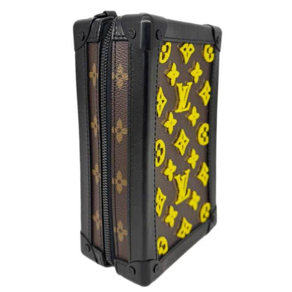 LOUIS VUITTON Vertical Soft Trunk Monogram Tuffetage Crossbody Bag Multicolor