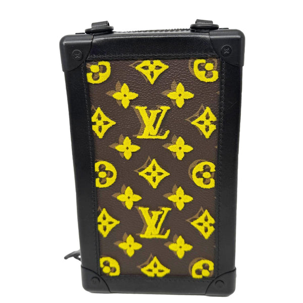 LOUIS VUITTON Vertical Soft Trunk Monogram Tuffetage Crossbody Bag Multicolor