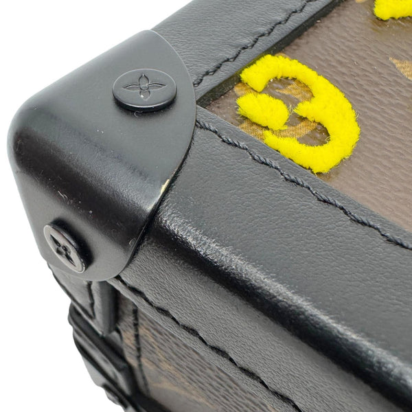 LOUIS VUITTON Vertical Soft Trunk Monogram Tuffetage Crossbody Bag Multicolor