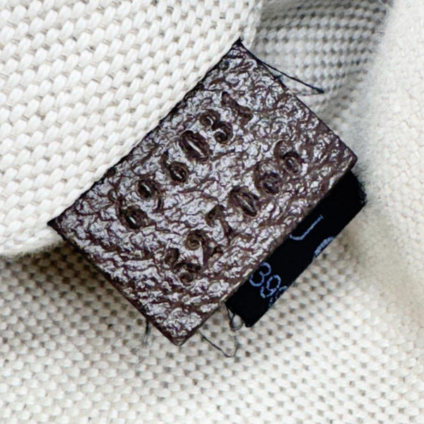 GUCCI Jumbo GG Canvas Leather Belt Bag Brown 696031