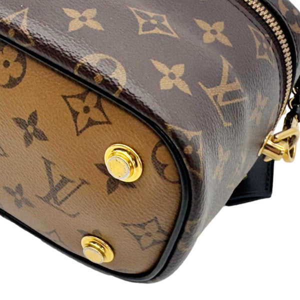 LOUIS VUITTON Vanity PM Monogram Reverse Canvas Shoulder Bag Brown