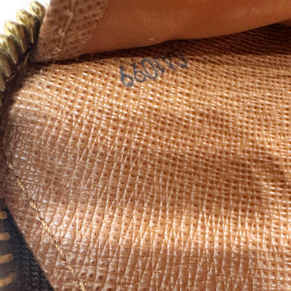 LOUIS VUITTON Monogram Canvas Zippy Wallet Brown