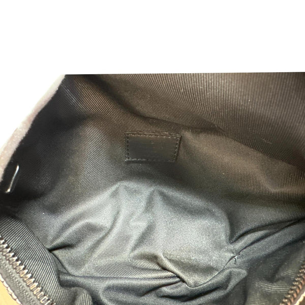 LOUIS VUITTON Snow Discovery PM Nylon Bumbag Black