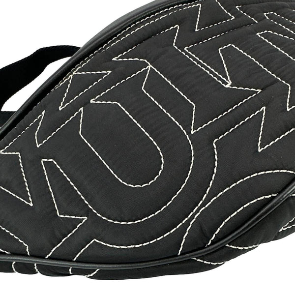 LOUIS VUITTON Snow Discovery PM Nylon Bumbag Black